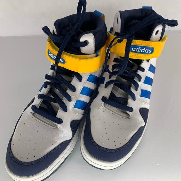 Adidas neo Postmove Mid \'White Blue Yellow\' GZ3792 Mens Sneaker Size 13 main image 5